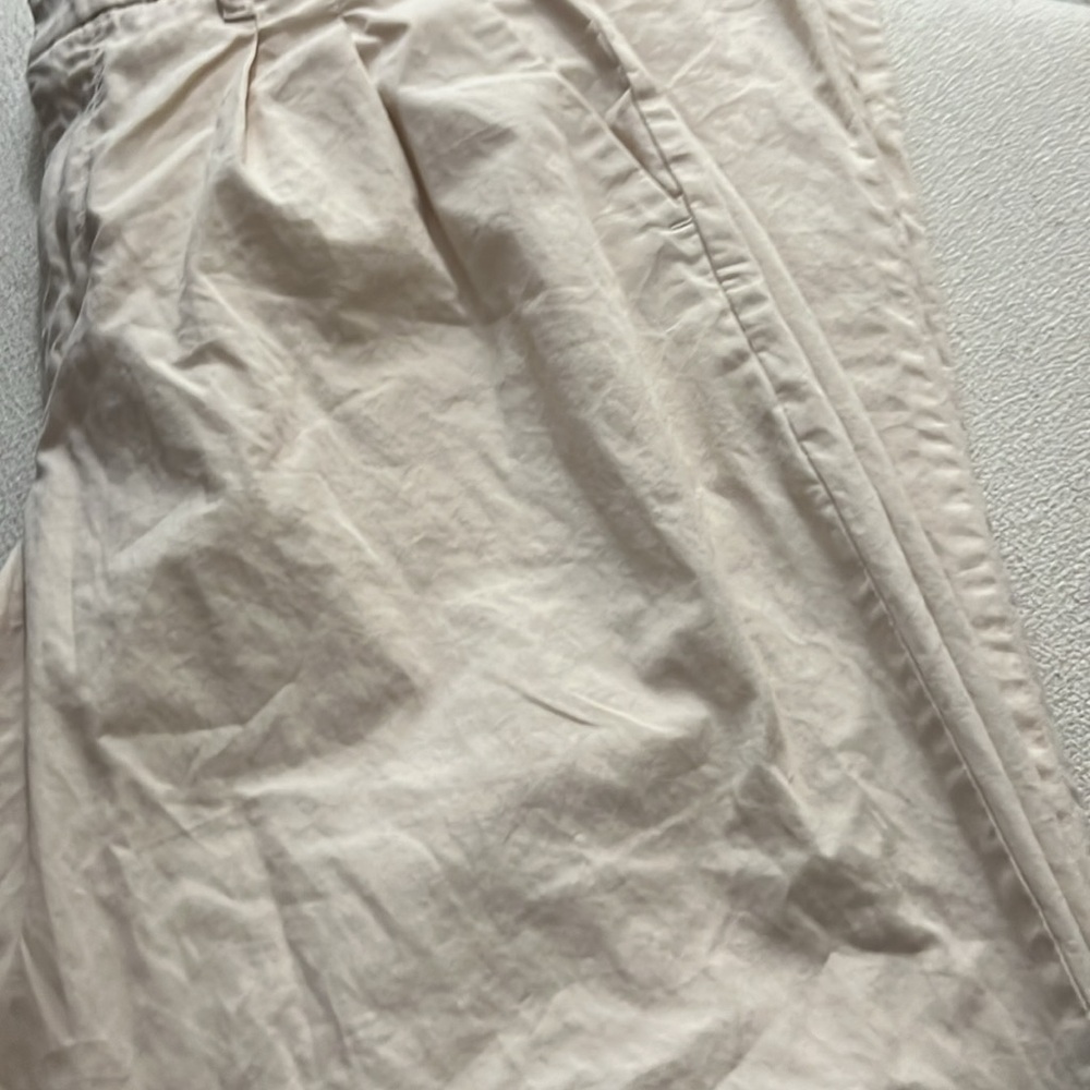 Women's High-Rise Pleat Front Straight Chino Pants - A New Day. Size 6. NWOT. - Picture 6 of 7